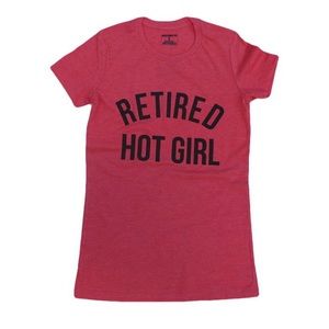 Retired Hot Girl T-Shirt